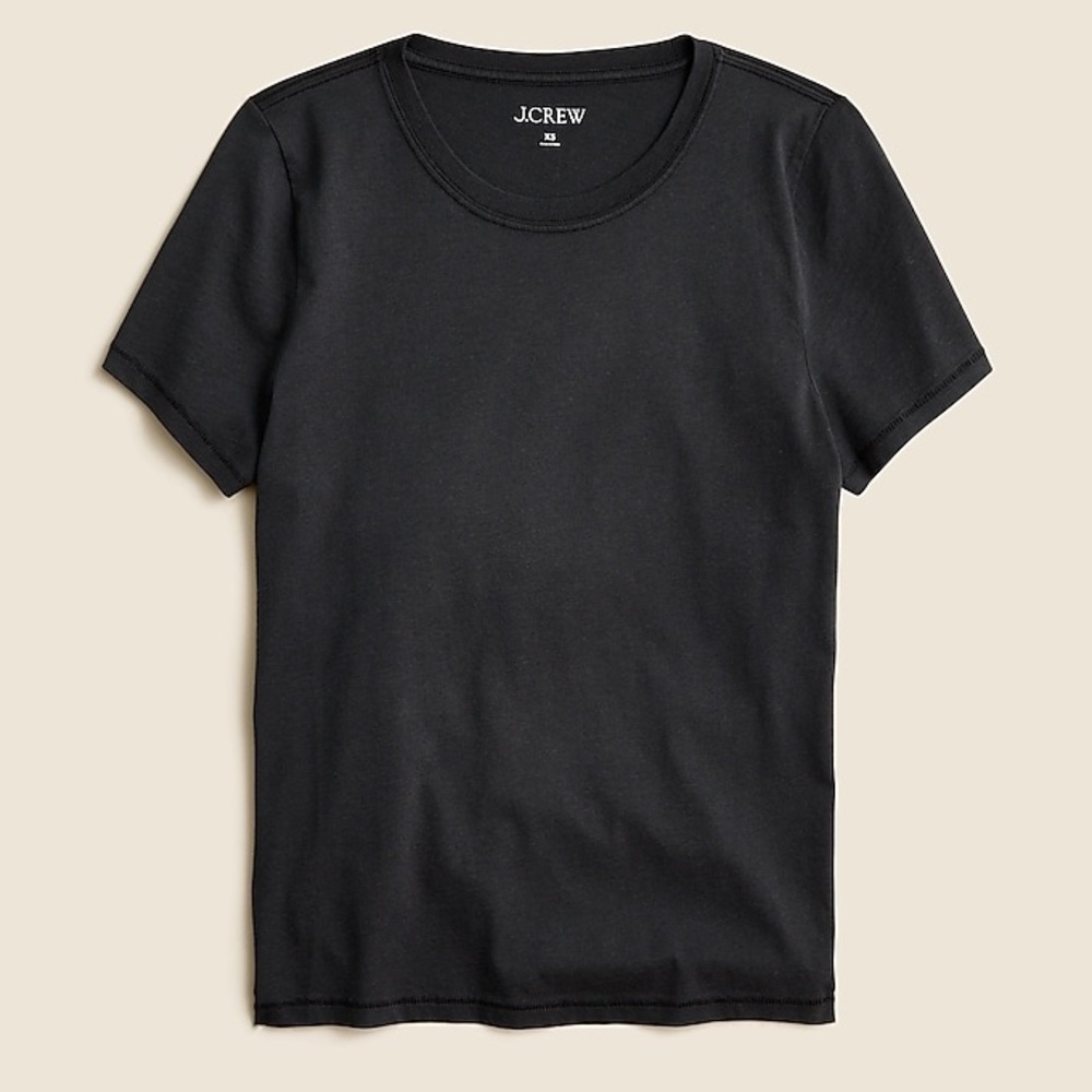J.Crew Pima cotton slim-fit T-shirt in dark gray size S NWT